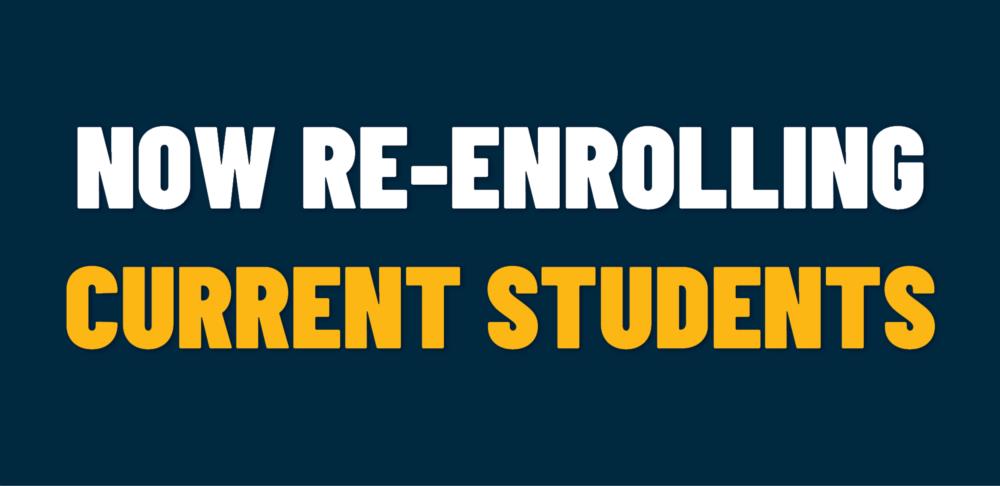 Re-Enrolling Current Students - Frontier Schools